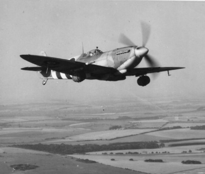 Spitfire carrying beer barrels.Photo: RV1864 CC BY-NC-ND 2.0
