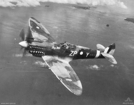 A RAAF Spitfire from 457 Squadron.