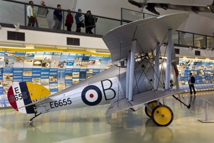 Sopwith Snipe at the RAF Museum in Hendon. Photo Oren Rozen CC BY-SA 3.0.