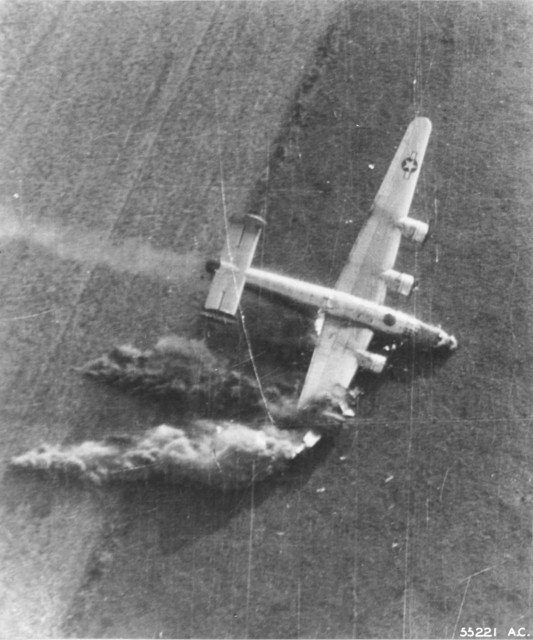 B-24 Liberator Crashes