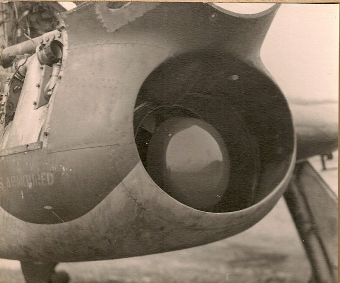 Napier’s improved air filter to deal with the coarse Normandy dust.
