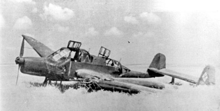 Fw 189A used by Rumanian ground attack students as transition tool from single-engine to twin-engine airplanes. Eastern Front, Kirovograd, Summer of 1943.