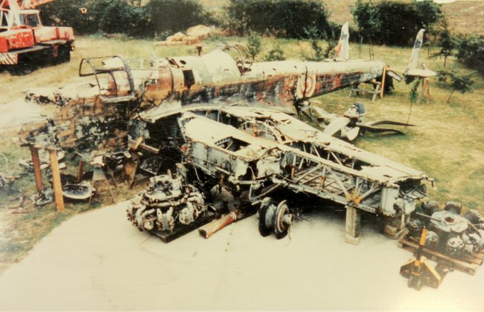 P1344 as she looked in 1992 when undergoing inspection by the RAF Museum. Image courtesy of Royal Air Force Museum Cosford.