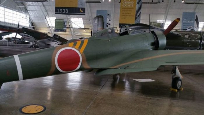 Nakajima Ki-43-IB Oscar at the Flying Heritage Collection.Photo Articseahorse CC BY-SA 4.0