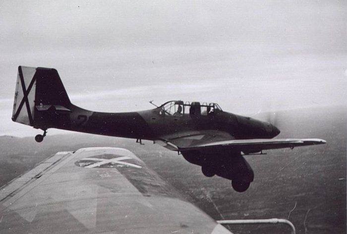 The unique shape of the Ju-87 Stuka was carefully crafted through trial and error.