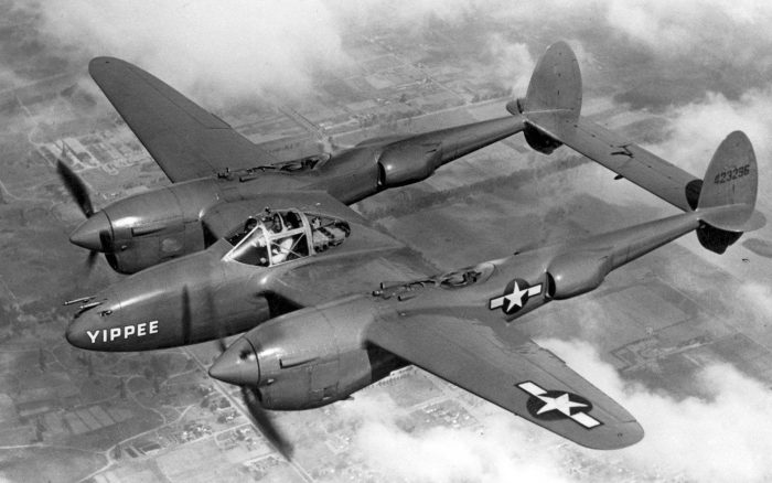 The twin booms of the P-38 gave it a distinctive look, one that makes it instantly recognisable.