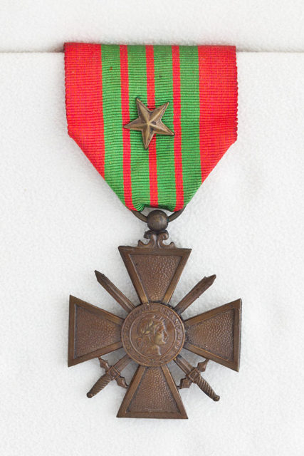 Croix de Guerre. By Guillaume Piolle – CC BY 3.0