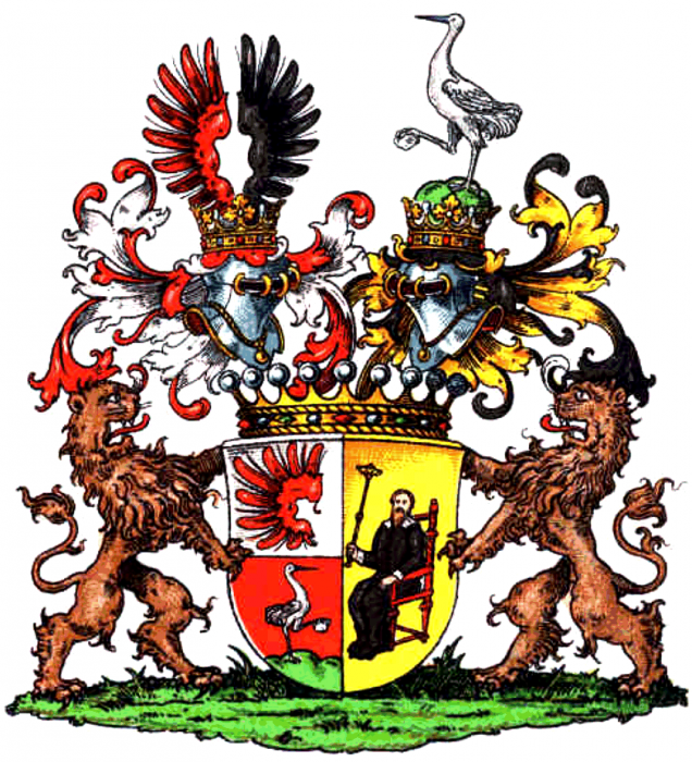 The Richthofen family coat of arms.