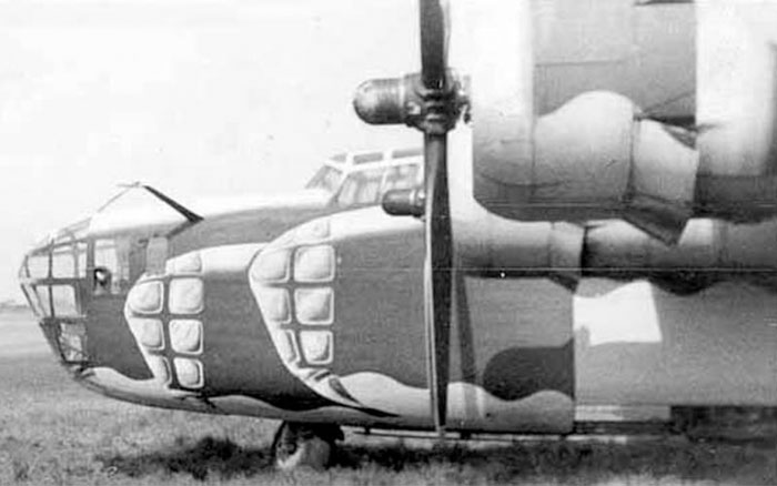 B-24D of 392nd Bombardment Group, 579th Bombardment Squadron, known as Minerva (USAAC Serial No. 41-23689). A veteran of the Ploesti oil refinery raids.