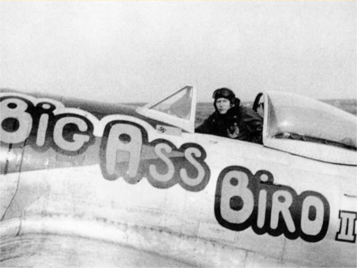 P47 43-2773 ‘Big A** Bird II’ of the 406th Fighter Group flown by Howard Park.