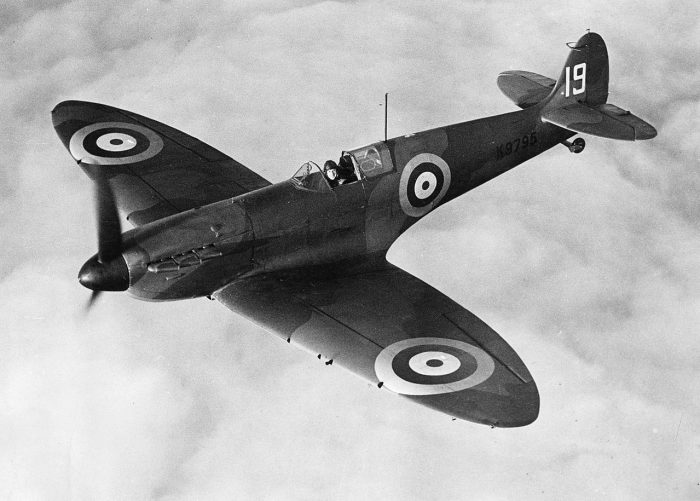 Just 32 years 2 months and 17 days after mankind’s first flight, the Supermarine Spitfire first flew, with a top speed of 330 mph.