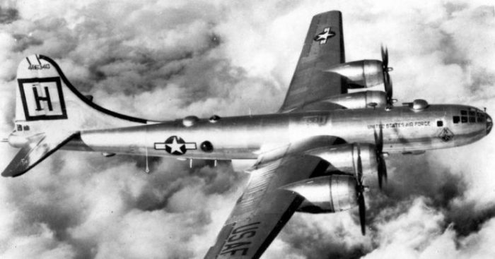 B-29 Superfortress in Flight.