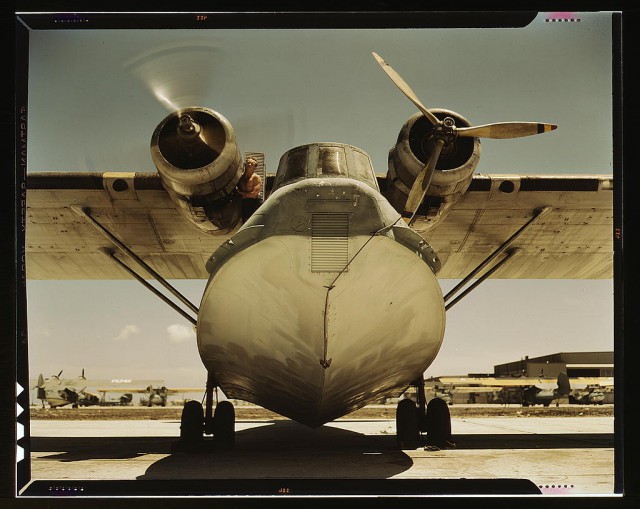 Consolidated PBY patrol bomber.