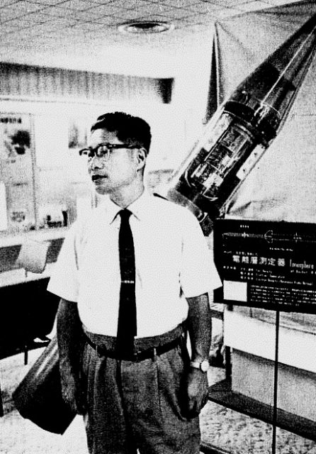 Hideo Itokawa – a pioneer of Japanese rocketry, popularly known as “Dr. Rocket,” and described in the media as the father of Japan’s space development.